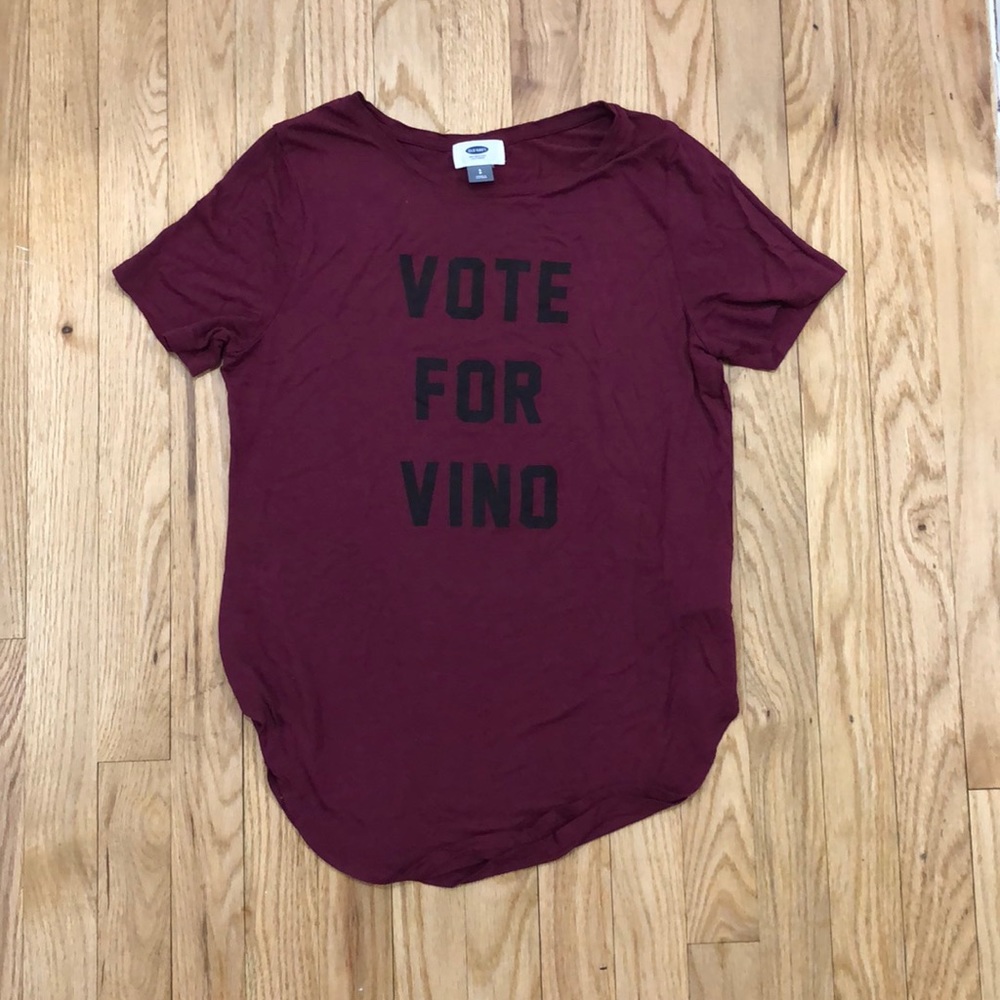 “Vote for Vino” T-shirt